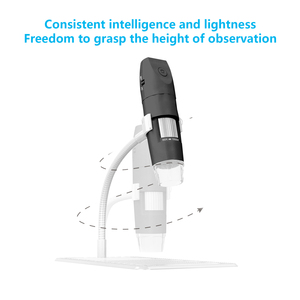 OEM/ODM Digital <strong>Microscope</strong> USB Connection Photo Video Wifi Wireless 2MP HD 1080P 1000X <strong>Mini</strong> <strong>LED</strong> <strong>Microscope</strong> for Jewelry Detection - Product Image 3