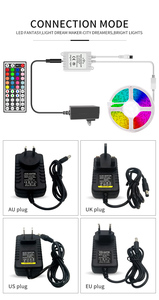 Tcwin akıllı APP kontrol LED şerit ışıklar RGB 5050 12V su geçirmez IP65/20 5M LED şeritler renk aydınlatma projesi için açık değişen - Product Image 6