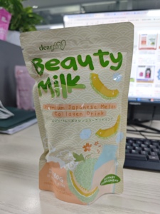 OEM ODM Premium susu kecantikan bubuk pemutih kulit wajah Melon kolagen bubuk minuman suplemen multi-rasa campuran untuk kulit dewasa - Product Image 6