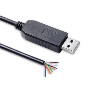 PL2303GT USBRS232シリアルコンバーターアダプターワイヤーエンド8コアプログラミングケーブル - Product Image 1
