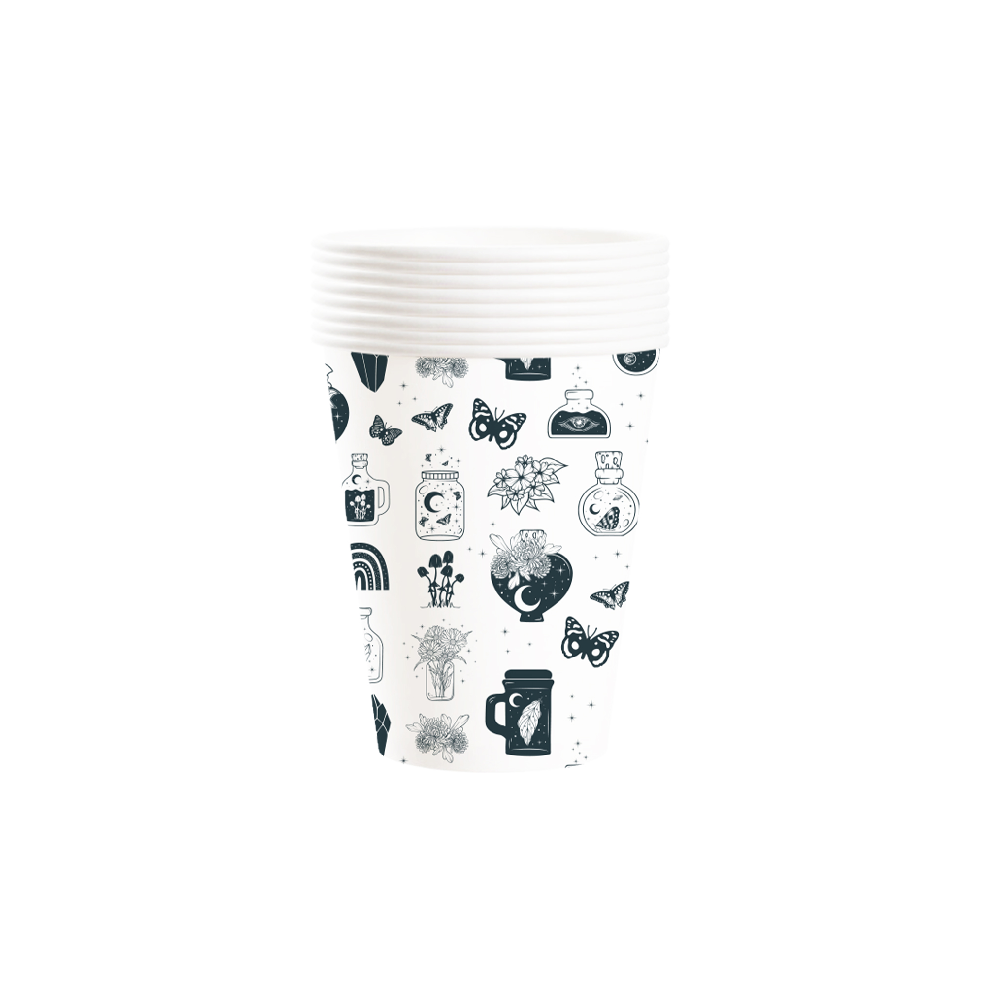 Gobelet en papier 9 oz * 8 pièces
