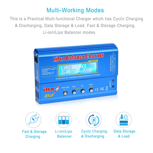 HTRC <span class=keywords><strong>Imax</strong></span> <span class=keywords><strong>B6</strong></span> 80W 15V/6A电动数字液晶遥控平衡充电器放电器适配器，适用于锂镍氢锂离子镍镉铅电池