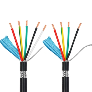 สายควบคุม450/750V 0.75/1/2.5SQmm multicore สายควบคุมที่ยืดหยุ่น KVVP สายไฟฟ้า PVC solidconductor - Product Image 6