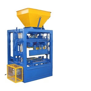 <strong>Machines</strong> for Small Business Ideas Concrete Block Maker Concrete Cement QT4-24 Block Making <strong>Machine</strong> Brick <strong>Machine</strong> for <strong>Libya</strong> - Product Image 5