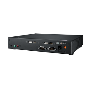 Advantech-Mini PC de escritorio, sistema Barebone de cliente ligero de altura 1U, integrado, industrial, sin ventilador