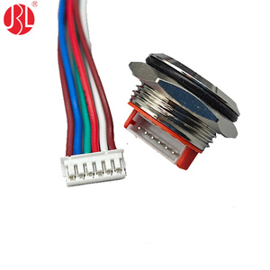 PBM-16C1-E-01 Low Profile 16mm LED Druckknopf schalter rechtwinklig beleuchtet RGB Anti Vandal Schalter 16mm - Product Image 2