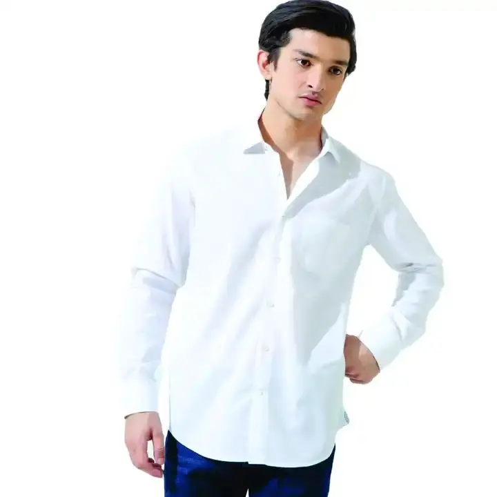2024 Alta moda camisa de flanela xadrez para homens camisas formais e calças combinação camisa de vestido longo OEM personalizado 100% algodão