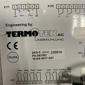 Termotek ZKS-3コントローラ工業用制御その他電気機器