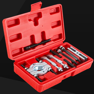 Professional 9Pcs Bearing Separator and Puller Set Bearing Removal <strong>Tool</strong> Set Bearing Separator Car Repair <strong>Tool</strong> <strong>Kit</strong> With <strong>Red</strong> Case - Product Image 1