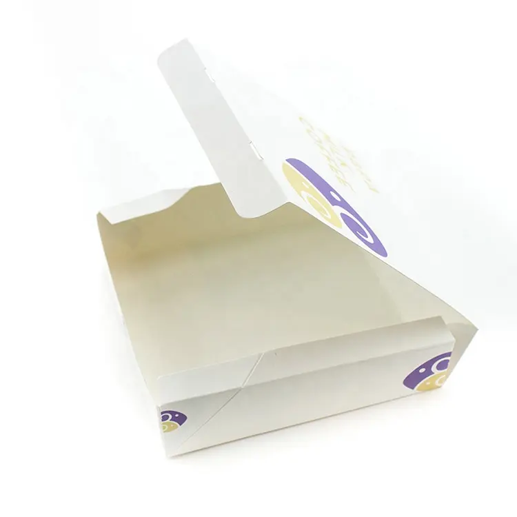 食品用のトップグレードのカスタム印刷された白い包装紙箱