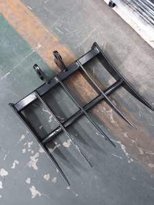 迷你挖掘机配件耙适用于0.8吨，1吨，1.2吨挖掘机耙出售 - Product Image 5