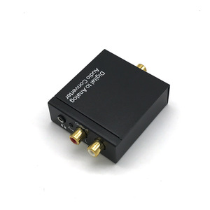 Convertidor de audio analógico digital actualizado Decodificador de audio coaxial con interfaz de auriculares de 3,5 MM Divisor y convertidores de audio - Product Image 6