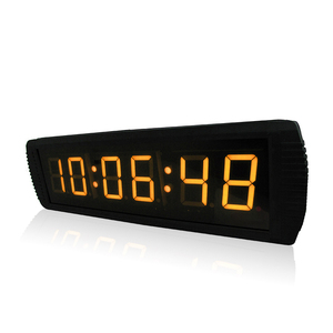 Brand New 3'' 6 Digits 5-level Brightness LED Digital Countdown Stopwatch Racing <strong>Timer</strong> HH:MM:SS Display Electronic Wall Clock - Product Image 3