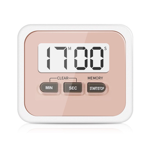 Grande multifunzione LCD cucina cucina Timer Count-Down orologio forte allarme magnetico - Product Image 5