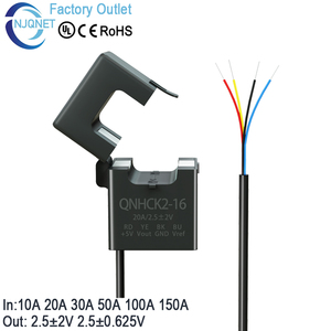 Hall Current Sensor In AC DC 30A 50A 100A 200A 500A Out 4-20mA 10V 5V Rs485 Split Core Cts Hall Current <strong>Transducer</strong> Transmitter