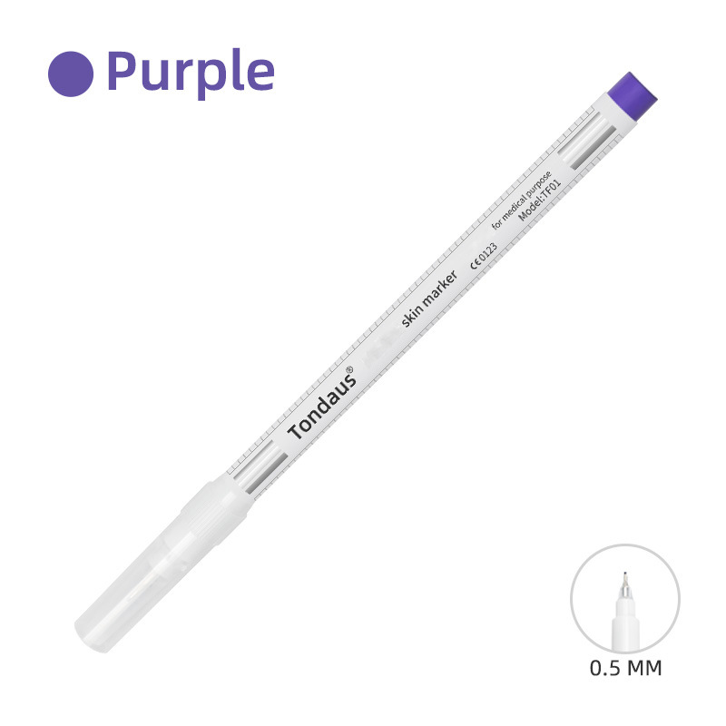 single head 0.5mm purple ink