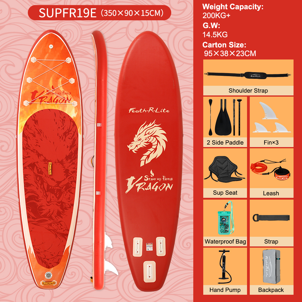 350*90*15 cm--SUPFR19E--Rosso