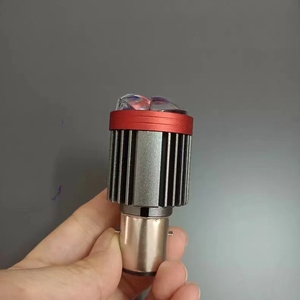 LED göz spot H4 ultra parlak modifiye yakın ve uzak ışık spot yerleşik iki renkli modifiye farlar - Product Image 5