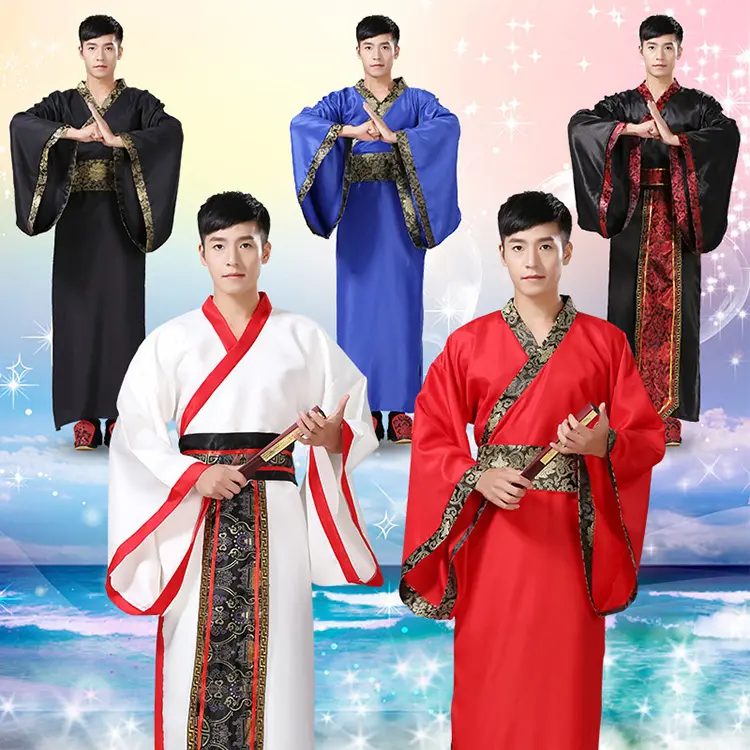 Hanfu vestido masculino clássico chinês tradicional, vestido hanfu belo tang dynasty antigo