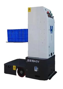 รถยกไฟฟ้าแบบพกพา1.5ตันหุ่นยนต์ AGV จัดส่งอัจฉริยะหุ่นยนต์เรียงซ้อนกับการเชื่อมต่อแบบขนานหุ่นยนต์เคลื่อนย้ายมือถือ - Product Image 4