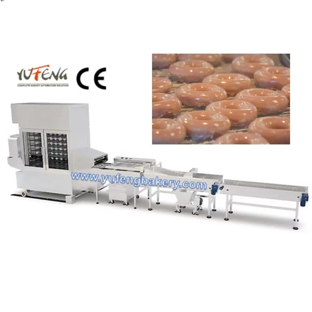 Hochwertige Yufeng automatische Donut Maker/ Donat Making Maschine Donut Maschine mit Glazer