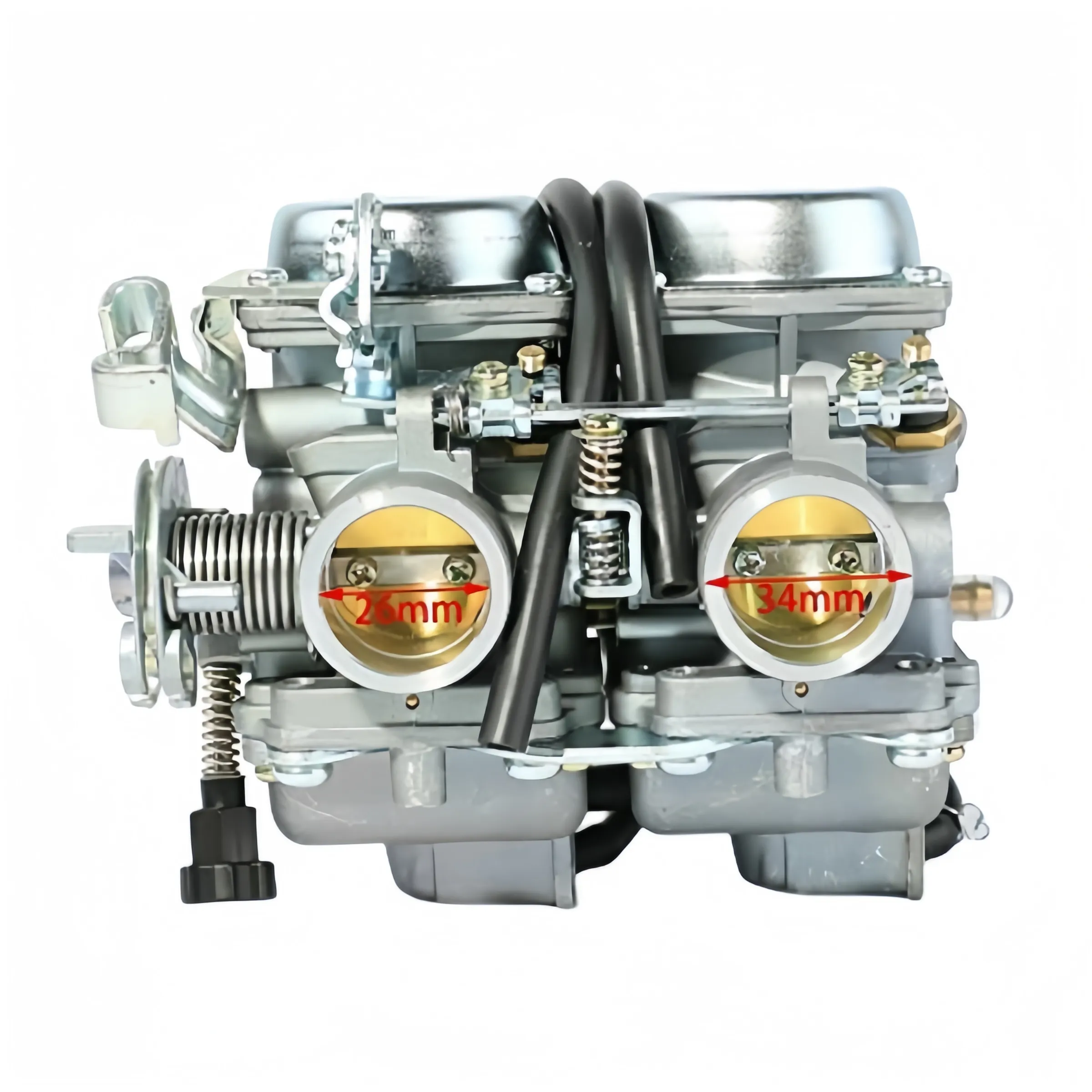 2 silinder PD26JS 26mm 250CC karburator untuk CBT 125/250 Model mesin sepeda motor ATVs Quad Go Kart Buggy