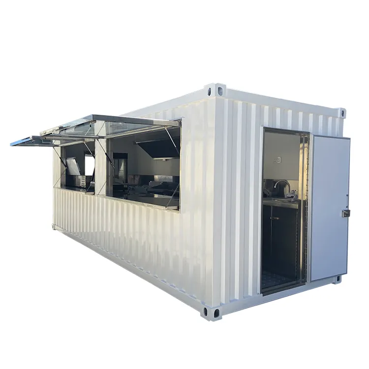 Casa Mobile del contenitore di spedizione della struttura d'acciaio modulare su misura moderna 20/40FT della cina