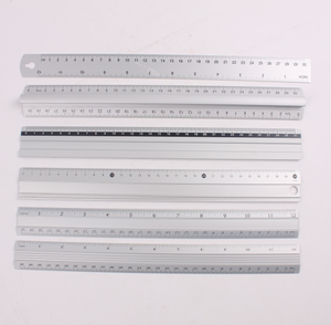 Chất Lượng Cao Cấp Biểu Tượng Tùy Chỉnh Bán Buôn 15/20/30Cm Nhôm Cai Trị Cho Các Trường Học Văn Phòng Phẩm Nguồn Cung Cấp Trẻ Em 1PC Cai Trị - Product Image 3