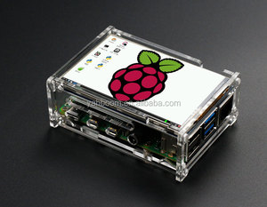 <strong>Raspberry</strong> <strong>Pi</strong> 4B Acrylic <strong>case</strong> with Cooling Fan Compatible with 3.5 Inch Screen and Camera - Product Image 2