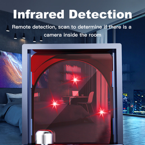 Nueva actualización Smart Detector T15 Detección de cámara infrarroja Localizador de detección más compacto Anti posicionamiento con alarma Antirrobo