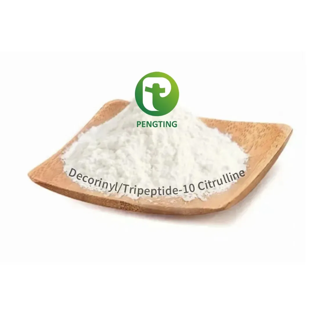 Peptidos cosméticos Matérias Primas cosméticos grau 99% de Pureza Anti-Envelhecimento Tripeptídeo-10 Citrulline Cas 960531-53-7