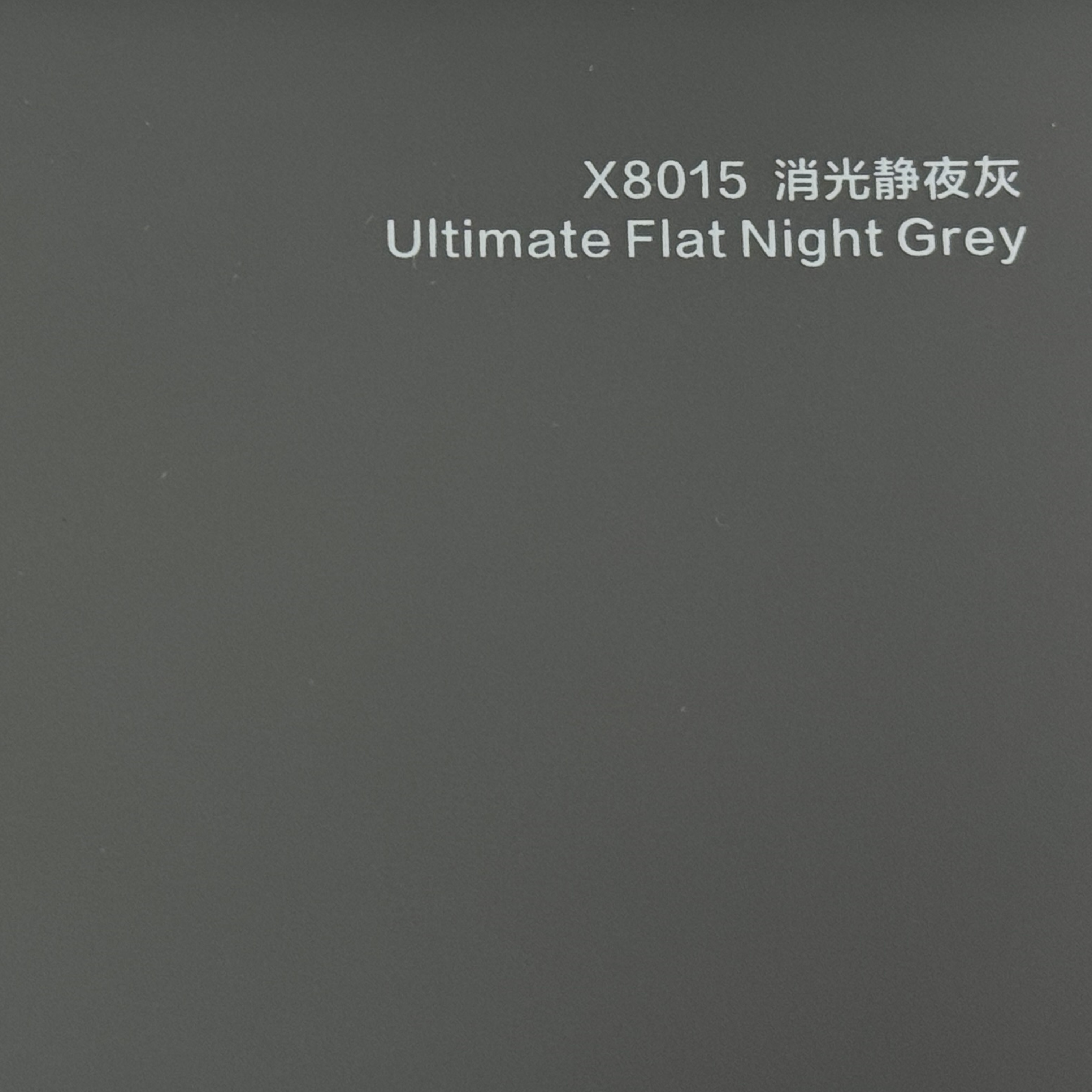 Gris nuit plat ultime