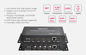 DIGICAST H.264 H.265 HD 4-Kanal HD zu HTTP RTSP UDP IPTV Encoder - Product Image 2
