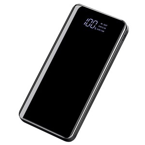Banco de energía especular 15000mAh con linterna, paquete de batería externa de carga rápida de entrada/salida USB C para móviles Iphone/Android - Product Image 6