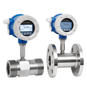 Stainless Steel Turbine <strong>Flowmeter</strong>, Pure Water <strong>Pulse</strong> Liquid Pipeline Flow <strong>Sensor</strong>, Quantitative Control Equipment - Product Image 1