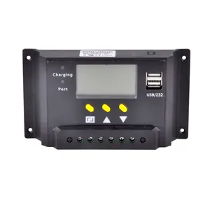 Hisolar 12V/24V PWM regolatore di carica solare 10A/20A/30A MPPT Display LCD di ricarica certificato ROHS - Product Image 1
