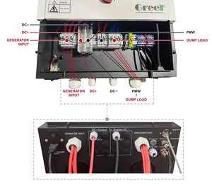 10KW carica ibrida solare eolica Mppt sul Controller di griglia, regolatore del sistema di rete - Product Image 6