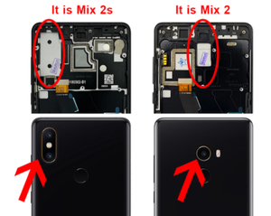 Montaje de pantalla Lcd táctil, digitalizador con marco para Mi Mix 2 2S - Product Image 4