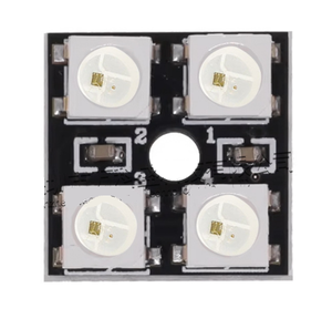 Großhandels preis Voll farbiges LED-Modul Farbe WS2812B-4-Bit-RGB-LED-Vollfarbtreiber 4-Bit-Farblichtmodul - Product Image 2