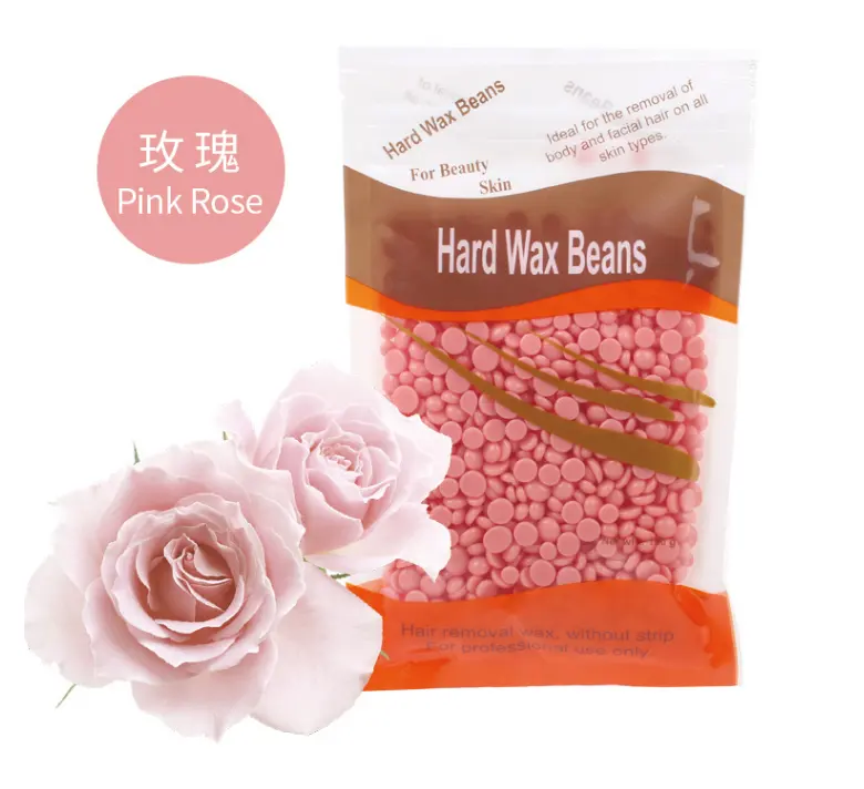 100g Hard Wax Beans Home use For Body Hair Remove Hair Face Armpit Legs Chest