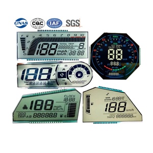 Nuovo prodotto personalizzato in fabbrica segmento lcd di alta qualità display a forma di auto montato schermo lcd motocicli modulo lcd - Product Image 1