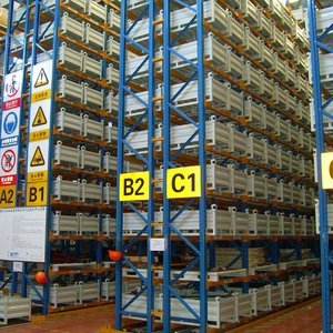 Estantería de palés Almacenamiento de almacén estante de palé industrial de servicio pesado pasillo estrecho sistema de estantería de almacén selectivo - Product Image 4