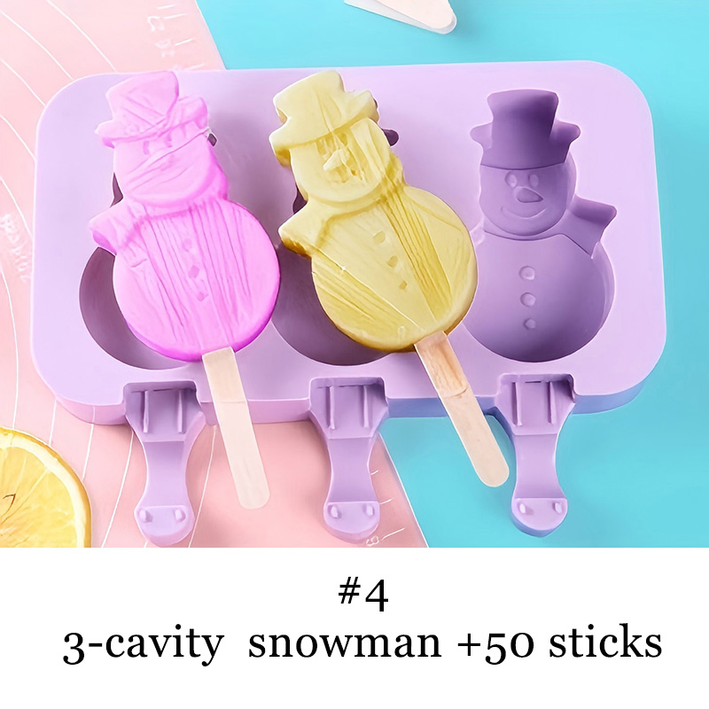 Púrpura#4 muñeco de nieve