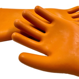 <strong>12KV</strong> Electrical Insulation <strong>Gloves</strong> High Voltage Rubber Safety <strong>Gloves</strong> for Electricians Durable Shock Proof Work <strong>Gloves</strong>