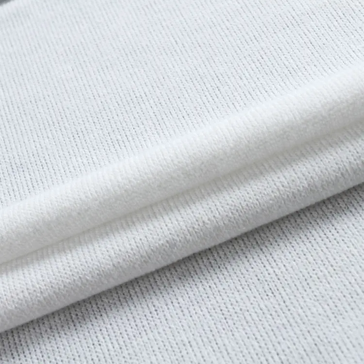 La fabbrica cinese imita il tessuto del vestito tr dello spandex del rayon del poliestere di hacci della pelliccia di coniglio