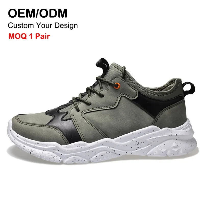 Harvest Land Mens Mid Top Fashionable Sneakers Breathable Adult Mens Casual Walking Shoes