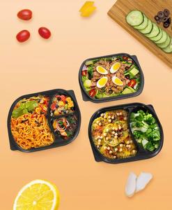 OEM ve ODM özelleştirmek tek kullanımlık plastik take away bento öğle yemeği yemek kabı - Product Image 3