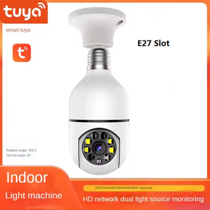 Tuya Smart Life-Cámara de iluminación de bombilla WIFI para interiores, Audio bidireccional, seguimiento humano, visión nocturna en color, 2MP/3MP/4MP/5MP/6MP/8MP - Product Image 4