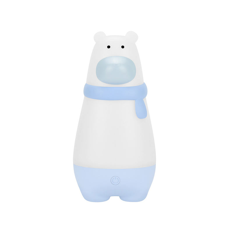 สีขาว-น้ำเงิน