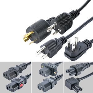 United States Standard US Power <strong>Cords</strong> Extension <strong>Cords</strong> Male to Female Plug <strong>T5</strong> NEMA 6-20P to 6-20R Power <strong>Cord</strong> Cable for Computer - Product Image 2